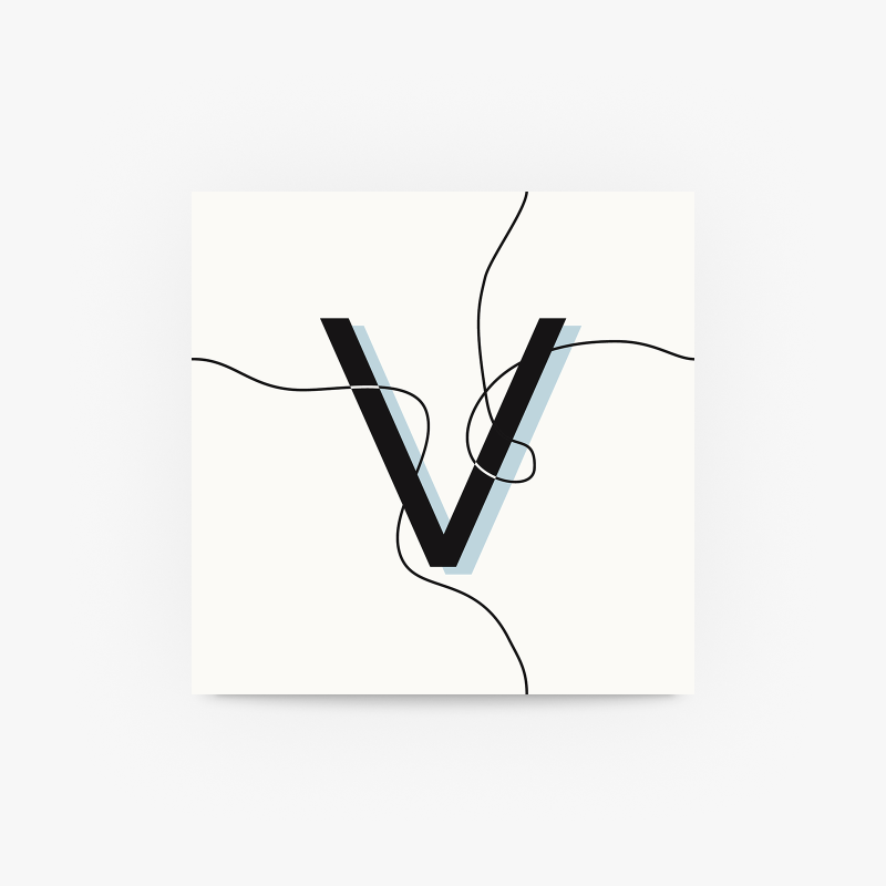 Letra V