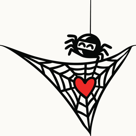 Corazón en la red