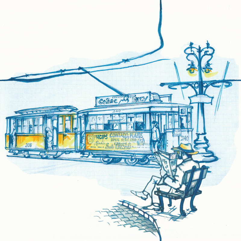 1950s Tram