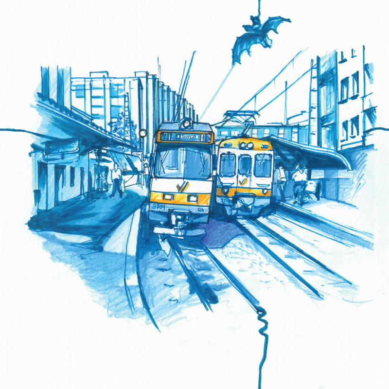 Metro años 80